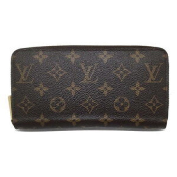 Louis Vuitton Red Wallet Zippy Canvas Monogram Coquelicot - Picture 1 of 7